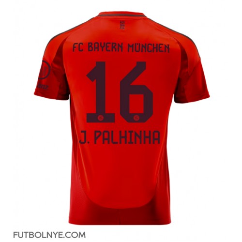 Camiseta Bayern Munich Joao Palhinha #16 Primera Equipación 2024-25 manga corta